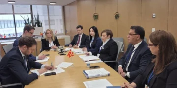 Димитриеска-Кочоска на средби со ММФ: Клучен приоритет останува одржувањето на макроекономската стабилност и стабилност на јавните финансии