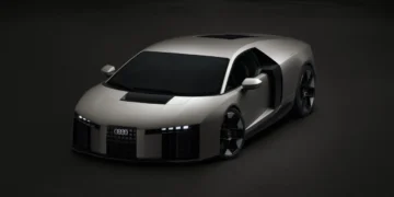 Audi го претставува својот прв супер-автомобил со хибриден погон со високи перформанси