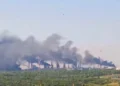 (Видео) Украински дронови погодија голема руска рафинерија за нафта во Самарската област